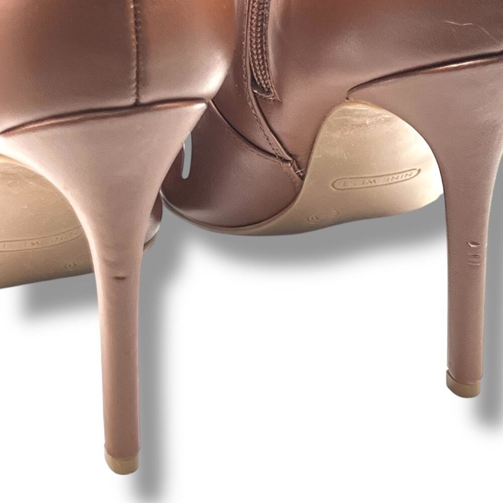 Nine West Brown Tolate Ankle Boots 8.5 - Picture 5 of 7